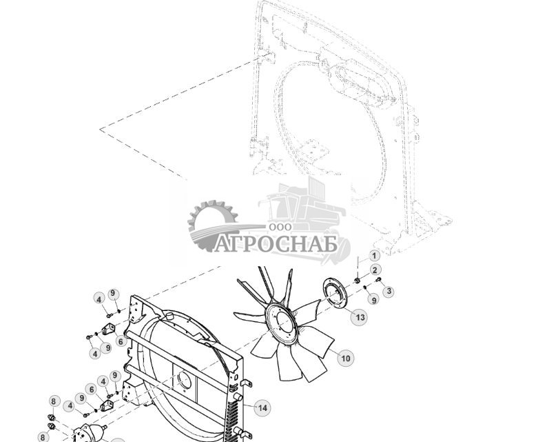 Mounting, Hydraulic Fan - ST766630 114.jpg